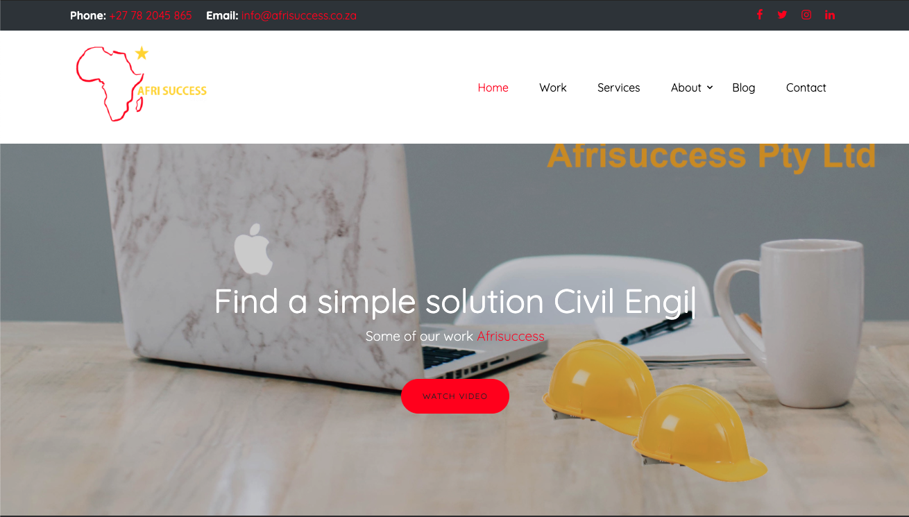 Afrisuccess digital marketing project